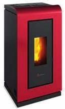 STUFA PELL.11KW BETTY ROSSO