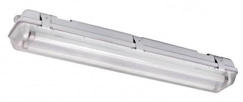 PLAF.LED 2X18 6000K C/NEON VTAC