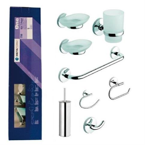 SET ACC.BAGNO ONE CROMO 8PZ